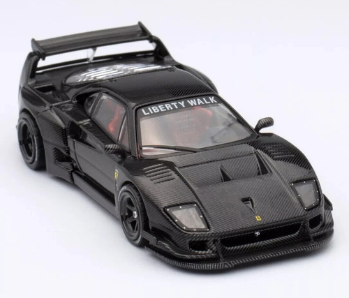 1/64 Die Cast Ferrari F40 LBWK Liberty Walk Modellauto -CARBON FIBER- - Bild 7 von 7