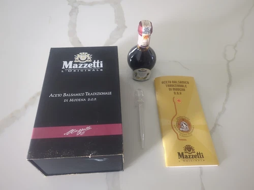MAZZETTI L' ORIGINALE TRADITIONAL BALSAMIC VINEGAR OF MODENA 100 ML AGED 15 YRS