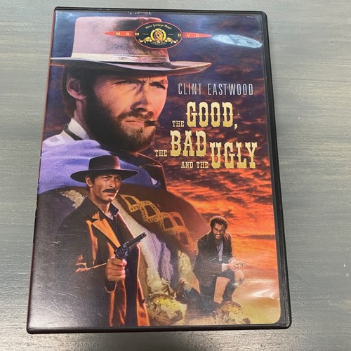The Good, the Bad and the Ugly (DVD, 1998, Widescreen)  Clint Eastwood Classic - Foto 1 di 2