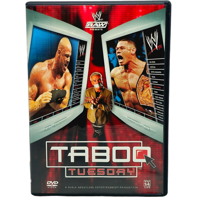 WWE RAW Presents Taboo Tuesday DVD Nov. 1, 2005 San Diego John Cena Triple H