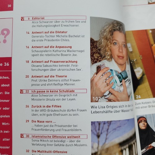 Emma, 02/2006, Die feministische Frauen Zeitschrift, Magazin, TOP - Bild 2 von 6