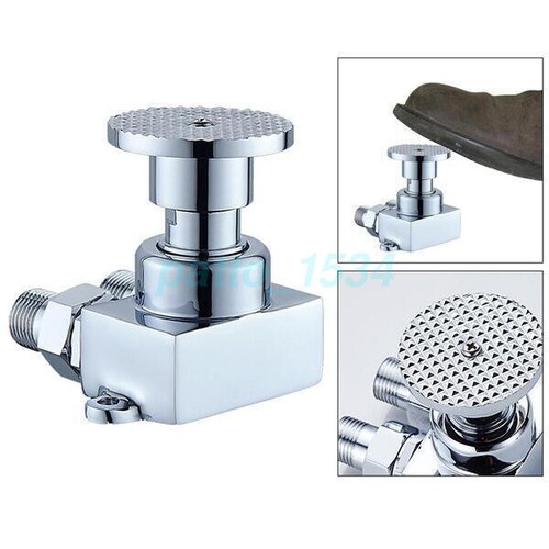 Foot Operated Basin Tap Commercial Public Sanitary Sink Faucet for Restroom AU - Picture 6 of 8