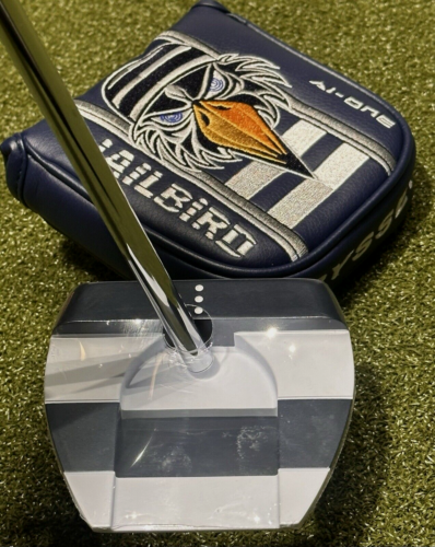 Odyssey Ai One Square to Square Jailbird Center Shaft Putter RH 34" w/ Cover NEW - Picture 2 of 7