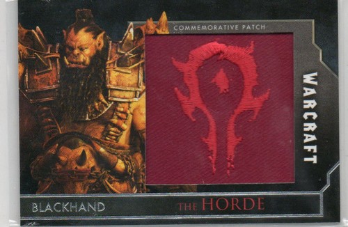 Película de Warcraft - Autógrafo reliquia utilería y parche selección de tarjetas casi nuevo Topps 2016 - Imagen 16 de 65