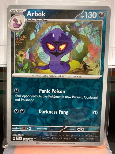 Reverse Holo - 2024 Pokemon TCG Temporal Forces /162 ($2 Minimum Order Required) - Picture 95 of 138