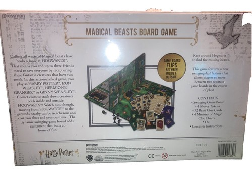 Pressman Harry Potter Magical Beasts Board Game Brand New - Picture 2 of 2