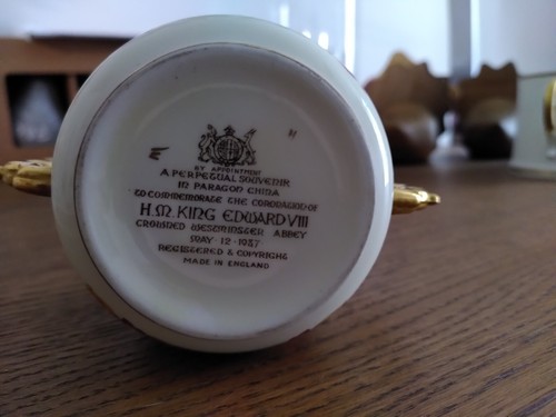 Edward VIII Paragon China Coronation Cup 1937 - Limited Edition - Picture 2 of 3