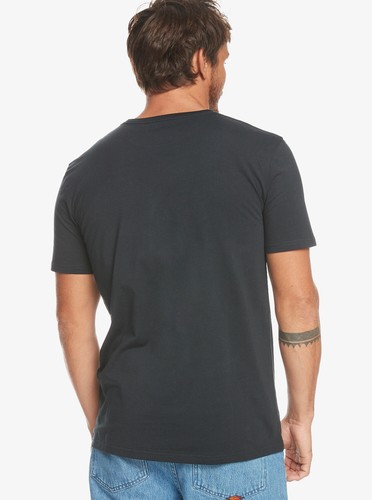 CAMISETA PARA HOMBRE QUIKSILVER GRADIENT LINE NEGRA EQYZT07473 KVJ0 PEQUEÑA PRECIO DE VENTA SUGERIDO POR EL FABRICANTE 22 £ - Imagen 2 de 2