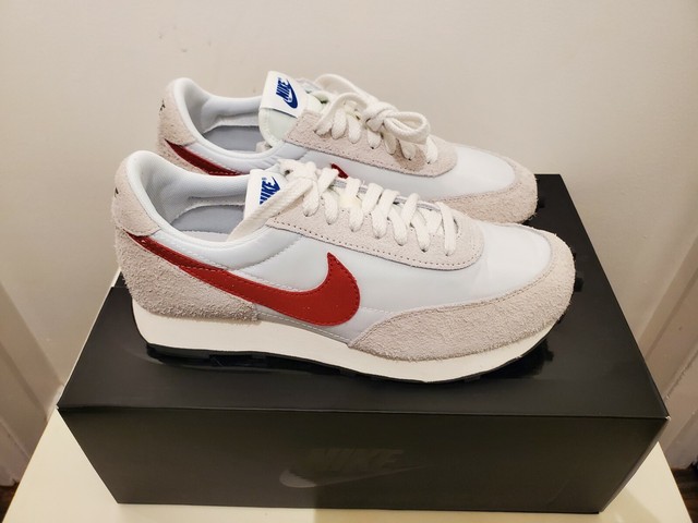 nike daybreak sp white red