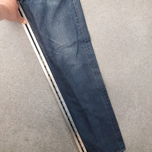 Diesel Mens Jeans 32x32 Blue Larkee Relaxed 0088Z Comfort Straight Denim Wash - Picture 6 of 12