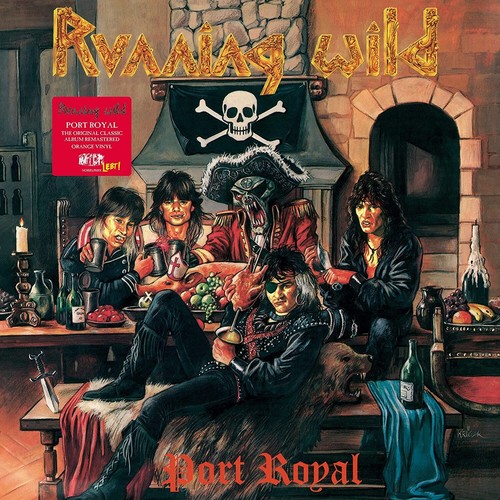 Running Wild - Port Rayal ( Lim. Edition) (2023) LP Orange Vinyl Pre Order - Picture 2 of 2