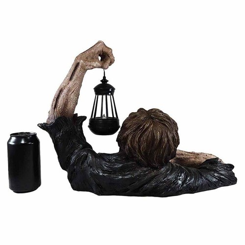 New Halloween Lantern Resin Crafts Decoration Garden Decoration Horror Statue - Picture 11 of 13
