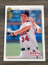 1992 Upper Deck Minors Troy Percival #134 Midland Angels 