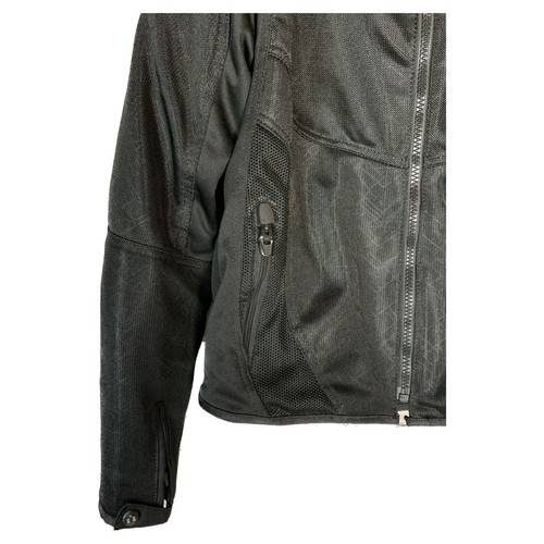 ANTHEM Mesh Padded Black Riding Jacket ICON MOTOSPORTS Size S - Picture 7 of 17
