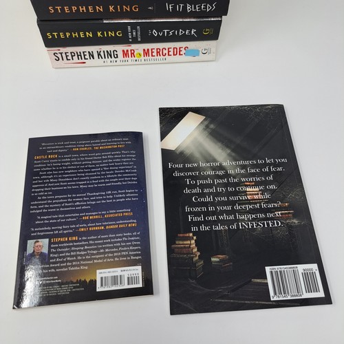 Lot of 9 Stephen King Paperback Books Outsider Infested Elevation Doctor Sleep - Picture 3 of 15