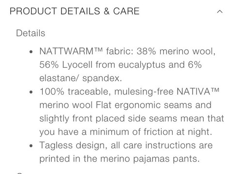 Dagsmejan Women’s Stay Warm Sleep Pants, Winter Night Melange, Size: 2XL - Picture 5 of 9