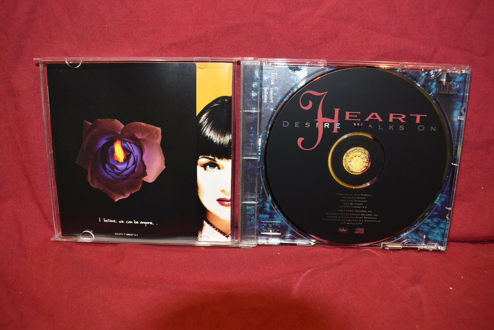 HEART 'Desire Walks On' CD 1993 eBay