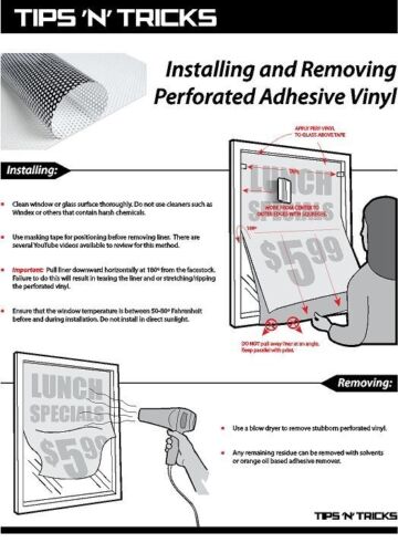 Quote 20 Perforated See-Through Window Vinyl Simple is Beautiful Salon Vertical - Picture 4 of 15