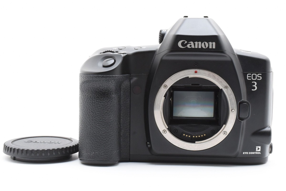 Canon EOS-3 35mm SLR Film Camera Black From JAPAN | eBay