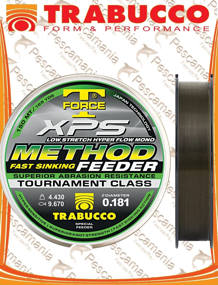 Monofilo Giapponese mulinello Trabucco METHOD FEEDER mt.300 ledgering - Immagine 2 di 4