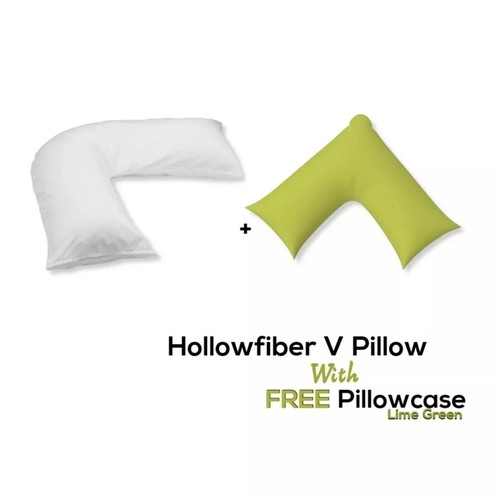 V SHAPED PILLOW WITH FREE CASE - body support pillow for pregnancy and maternity - Picture 42 of 42