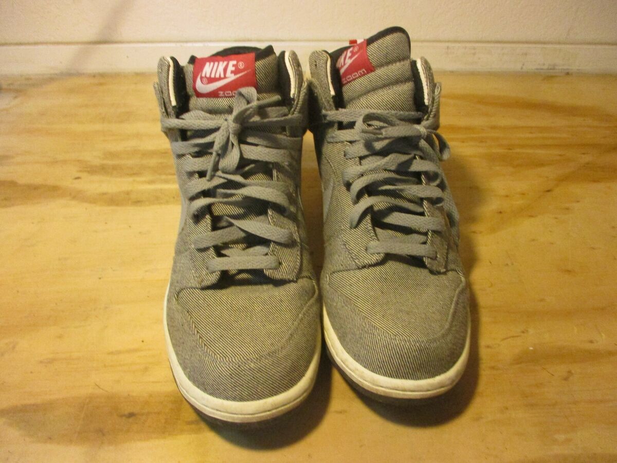 2010 Nike Dunk High Zoom Premium FFF Pack Medium Grey Mens 2010 Nike Dunk High Zoom Premium FFF Pack Medium Grey Mens