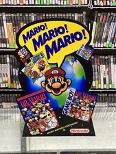 Dr. Mario NES SNES GAMEBOY standee