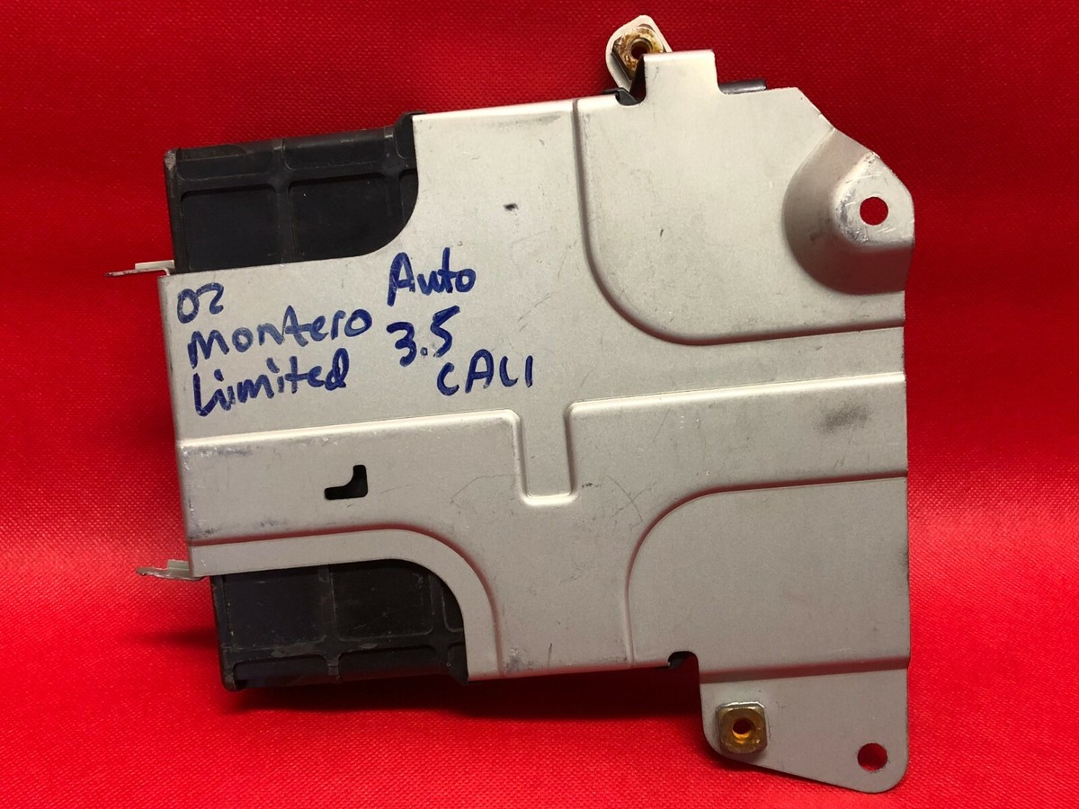 02 MITSUBISHI MONTERO AUTO CONTROL COMPUTER MODULE ECU ECM