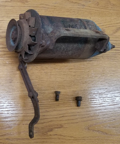 Generator & Brackets Chevy Hardtop Convertible Chevrolet 1954 54 1953 53 - Picture 3 of 24