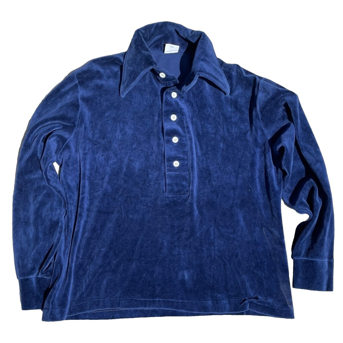 Velour Vintage Casual Shirts for Men for sale | eBay