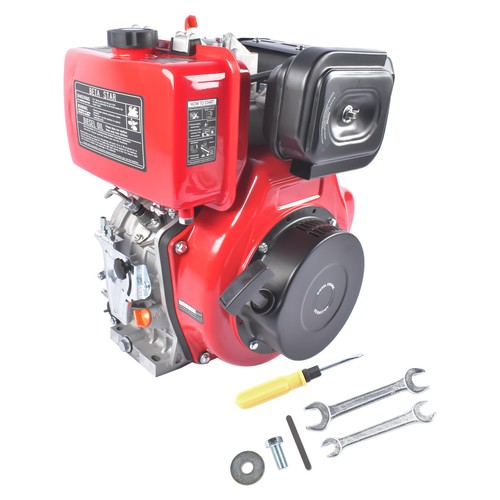 4 Takt 10PS 418CC Dieselmotor Motor Schwerlast Einzylinder luftgekühlt - Bild 18 von 48