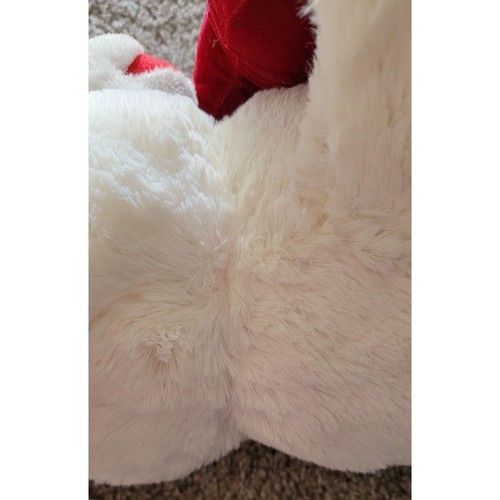 Dan Dee Collectors Choice Sweetheart White Teddy Bear Plush 2013 18" Heart - Picture 7 of 14
