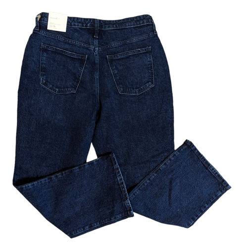 A New Day Womens Dark Wash High-Rise Slim Fit Stretch Bootcut Blue Jeans - Picture 5 of 7