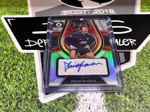 Panini Select Premier League Soccer 2022/23 David Seaman Autograph Card Arsenal - Bild 2 von 3