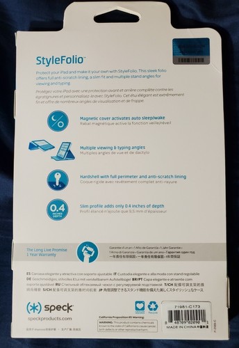 Speck StyleFolio Luxury Edition Case for All iPad Mini Mini 2 Mini 3 - Picture 3 of 3