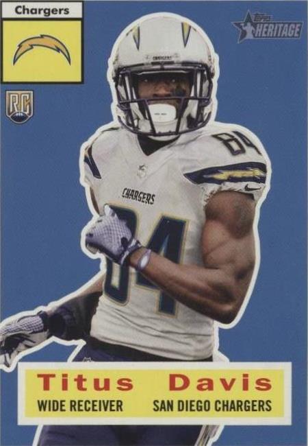 2015 Topps Heritage Titus Davis #11 - 1 of 2