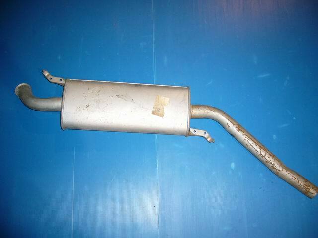 Silencieux central Audi 100 et 200 finition premium acier renforcé pour berline de collection