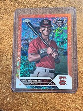 2023 Topps Pro Debut Chrome Orange Mini Diamond # PDC-36 Eric Brown Jr. 16/25