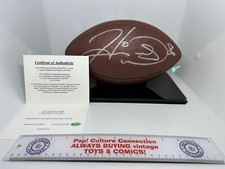 Original Authentic HINES Ward  Autographed Football ReichPM With COA