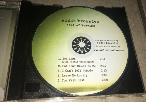 Addie Brownlee - East Of Leaving CD Rare OOP 2010 Martha Wainwright - Foto 4 di 4