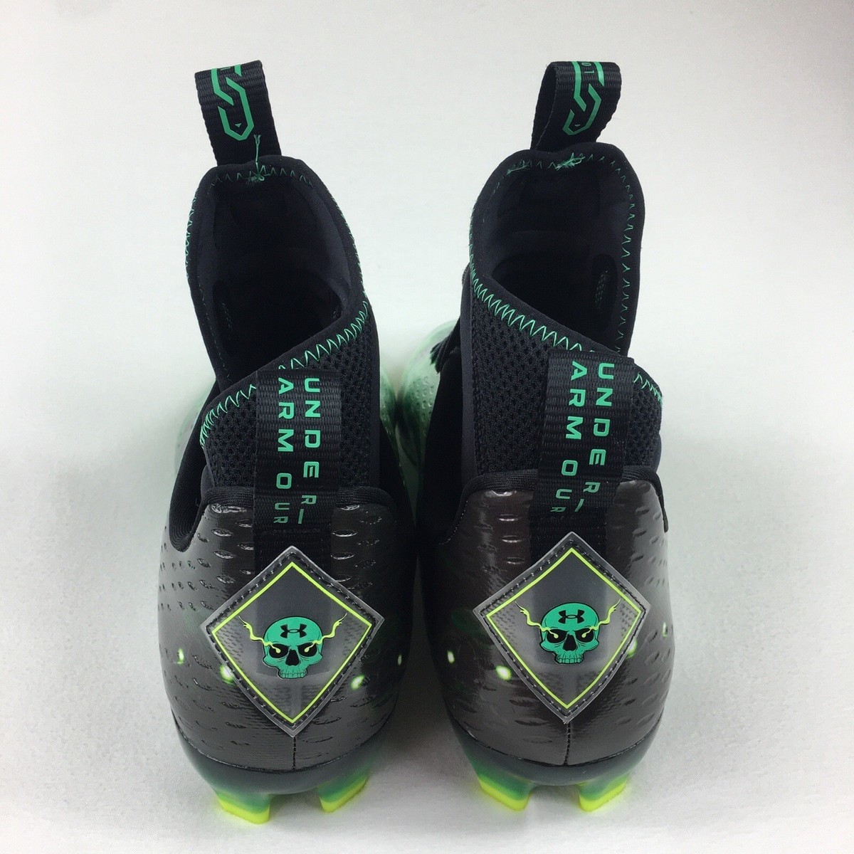 Under Armour UA Spotlight Lux MC LE Slime Football Cleats  display picture 1