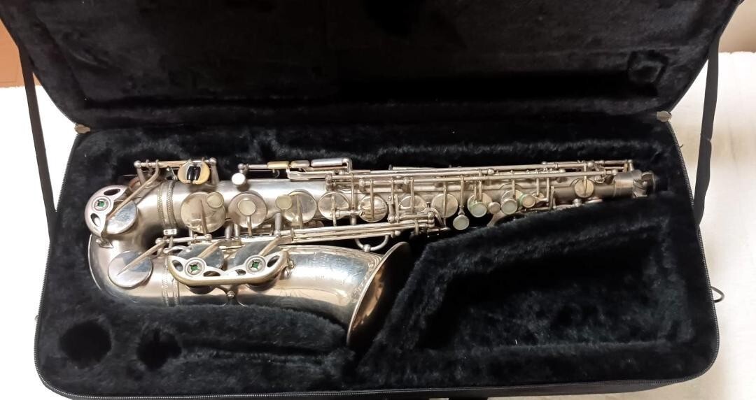 SELMERセルマー SBAシルバーアルトサックス スーパーバランスアクション SELMER SBA SUPER BALANCED ACTION ALTO SAX Silver France In