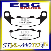 FA141 BeläGe Organisch Aramid Hinten EBC Kawasaki KR 250 KR-1 1989