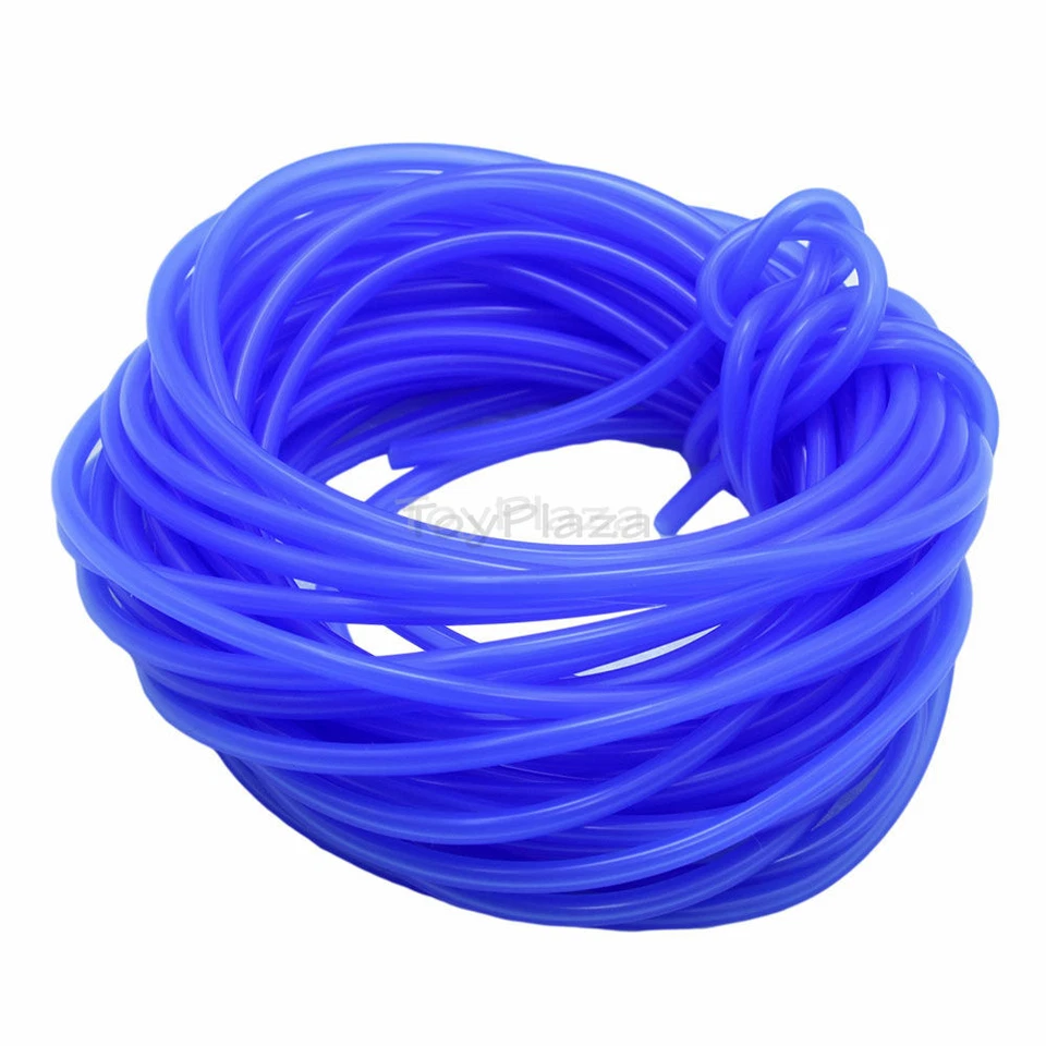 Blue 5x2.5mm Silicone Nitro Fuel Tube 15M for Engine Power RC Car Boat Airplane - Image 2 of 4