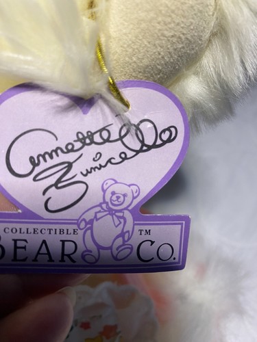 Teddy Bear “Dream Keeper"by Annette Funicello Lmtd. Edition Bunny Slippers 14” - Picture 7 of 17