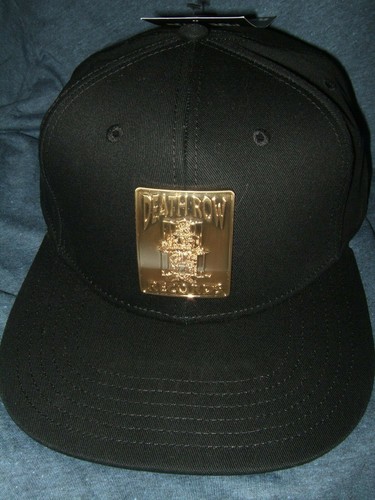 Death Row Records Rap Hip Hop Dr. Dre Snapback Baseballmütze Tupac Westküste neu mit Etikett - Bild 1 von 6