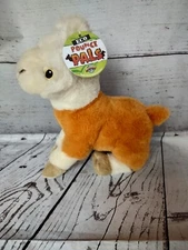 Adventure Planet Plush LLAMA LIGHT BROWN  9 Inch New Stuffed Animal Toy