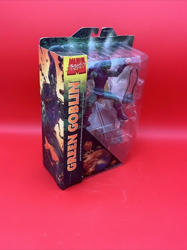 NEW 2019 Diamond Marvel Select Spiderman Green Goblin Figure Sealed - Picture 18 of 18