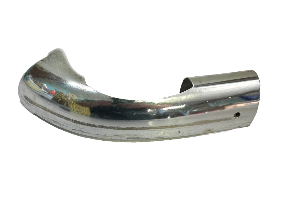 Corvar Convertible Cromo Superior Parabrisas Marco Cabezal Borde 1962-1964 Derecho OEM Foto 3 de 3