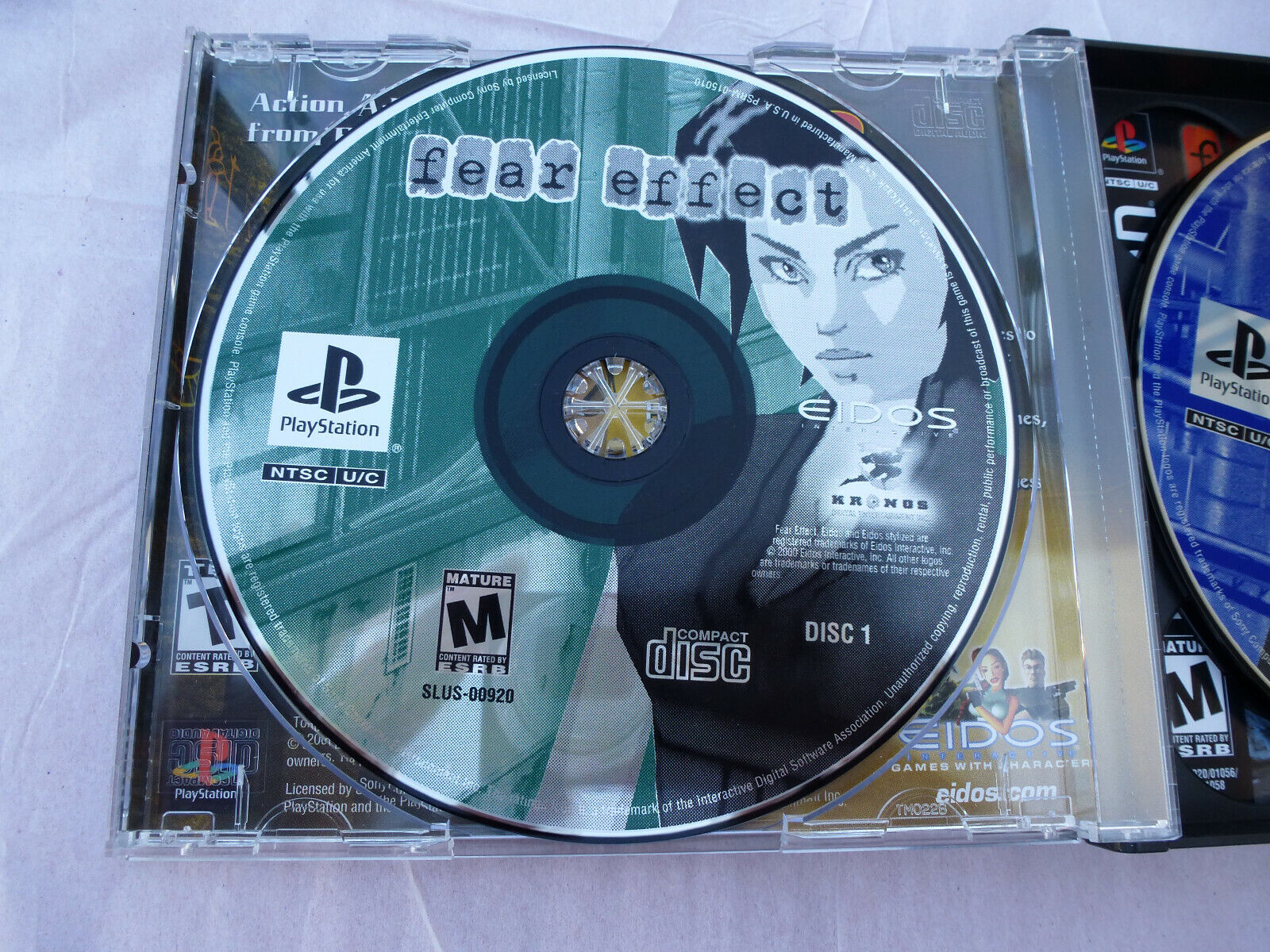 Fear Effect (Sony PlayStation 1, 2000) - 100% Complete Gorące okazje